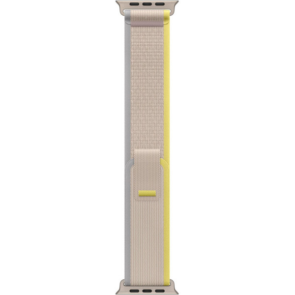  Смарт-час Apple Watch Ultra GPS + Cellular 49mm Titanium Case with Yellow/Beige Trail Loop – S/M