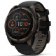  Смарт-часы Garmin Fenix 8 47mm Sapphire Solar Carbon Gray DLC Titanium/Black Silicone Band (010-02906-10/11/70)