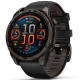  Смарт-часы Garmin Fenix 8 51mm AMOLED Sapphire Carbon Gray DLC Titanium Black/Pebble Gray Silicone Band (010-02905-20/21/63)