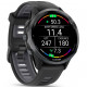  Смарт-часы Garmin Forerunner 970 Carbon Gray DLC Titanium Bezel with Black Case and Black/Transparent White Band (010-02969-00/10/60)