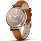  Смарт-годинник Garmin Lily 2 Classic Cream Gold with Tan Leather Band (010-02839-02/60)