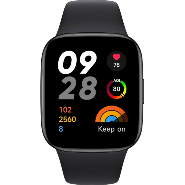  Смарт-годинник Redmi Watch 3 Black (BHR6851GL)