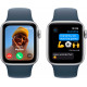  Смартгодинник Apple Watch SE GPS 40mm Silver Aluminium Case with Storm Blue Sport Band – M/L