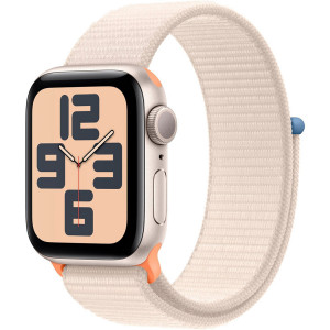  Смартгодинник Apple Watch SE GPS 40mm Starlight Aluminium Case with Starlight Sport Loop
