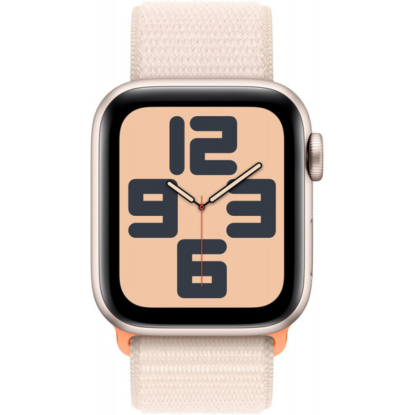  Смартгодинник Apple Watch SE GPS 40mm Starlight Aluminium Case with Starlight Sport Loop