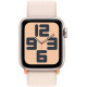  Смартгодинник Apple Watch SE GPS 40mm Starlight Aluminium Case with Starlight Sport Loop