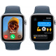  Смартгодинник Apple Watch SE GPS 44mm Silver Aluminium Case with Storm Blue Sport Band – M/L