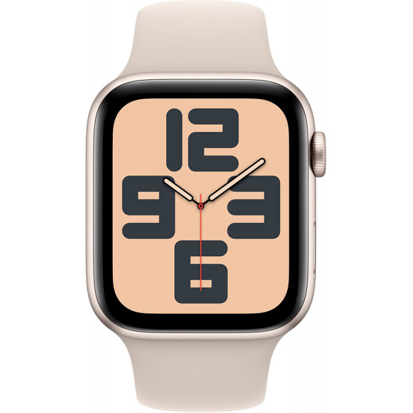  Смарт-час Apple Watch SE GPS 44mm Starlight Aluminium Case with Starlight Sport Band – M/L