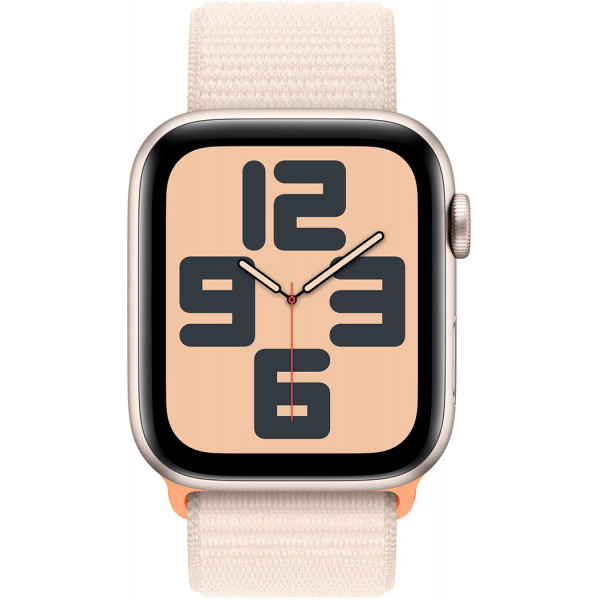  Смарт-час Apple Watch SE GPS 44mm Starlight Aluminium Case with Starlight Sport Loop