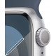  Смартчас Apple Watch Series 9 GPS 41mm Silver Aluminium Case with Storm Blue Sport Band – M/L