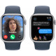  Смартчас Apple Watch Series 9 GPS 41mm Silver Aluminium Case with Storm Blue Sport Band – M/L