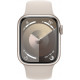  Смартгодинник Apple Watch Series 9 GPS 41mm Starlight Aluminium Case with Starlight Sport Band – M/L