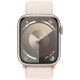  Смартчаси Apple Watch Series 9 GPS 45mm Starlight Aluminium Case with Starlight Sport Loop