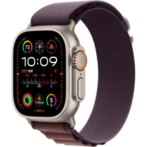 Смартгодинник Apple Watch Ultra 2 GPS + Cellular, 49mm Titanium Case with Indigo Alpine Loop – Small