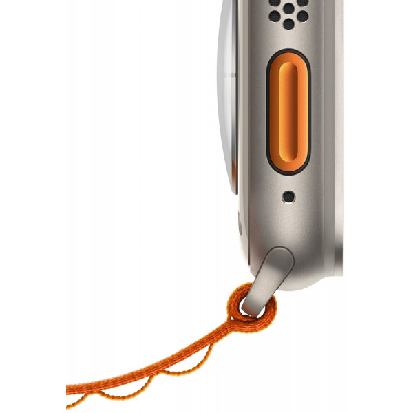  Смарт-час Apple Watch Ultra GPS + Cellular 49mm Titanium Case with Yellow/Beige Trail Loop – S/M