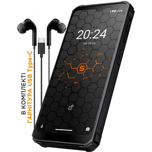  Смартфон Sigma X-treme PQ56 6/128GB Black (4827798338018)