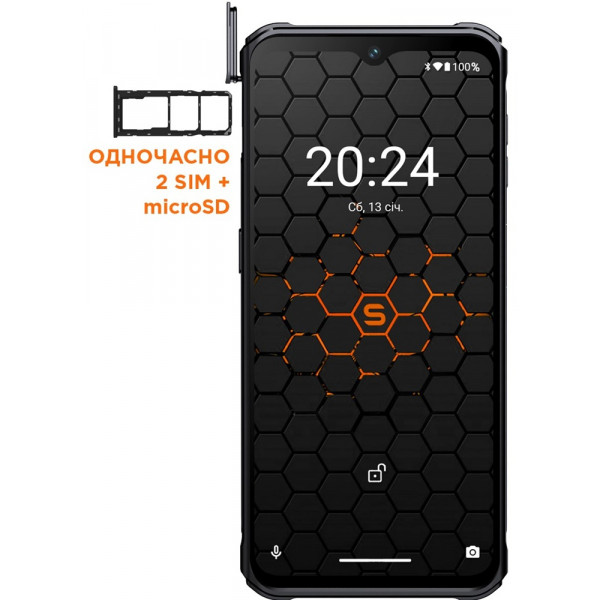  Смартфон Sigma X-treme PQ56 6/128GB Black (4827798338018)