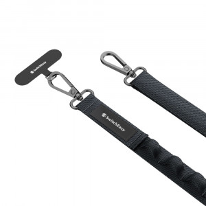  Универсальный ремешок Switcheasy with EasyStrap Card 20mm Dark Black (SPHIPH220DK23)