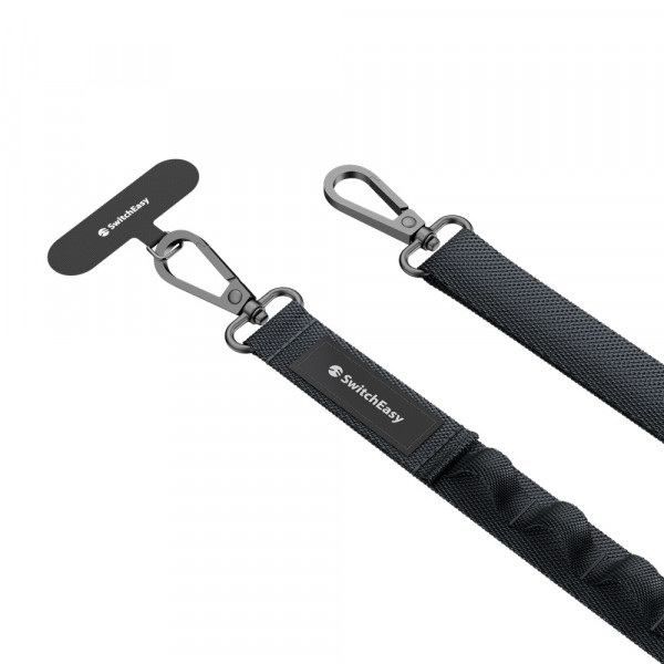  Универсальный ремешок Switcheasy with EasyStrap Card 20mm Dark Black (SPHIPH220DK23)