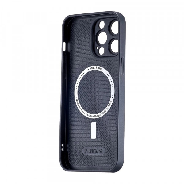  Чехол AG-Matte With MagSafe iPhone 14 Pro Max Black