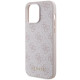  Чохол Guess 4G Metal Gold для iPhone 15 Pro Max Pink (GUHCP15XG4GFPI)