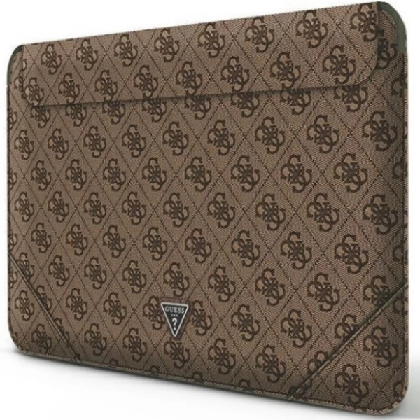  Чохол Guess 4G Uptown Triangle для MacBook 16 Brown (GUCS16P4TW)
