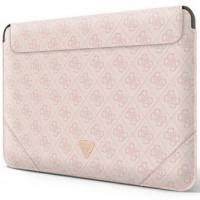 Чехол Guess 4G Uptown Triangle для MacBook 16" Pink (GUCS16P4TP)