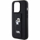  Чехол Karl Lagerfeld Gripstand Saffiano Karl  Choupette Pins для iPhone 15 Pro Max Black (KLHCP15XGSAKCPK)