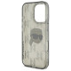  Чехол Karl Lagerfeld IML Karl Head  Monogram для iPhone 16 Pro Black (KLHCP16LHKLPKHK)