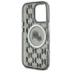 Чехол Karl Lagerfeld IML Monogram Karl  Choupette Head для iPhone 16 Pro Black with MagSafe (KLHMP16LHMCKMHK)
