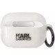  Чехол Karl Lagerfeld Ikonik Karl Lagerfeld для AirPods Pro 2 Transparent (KLAP2HNIKTCT)