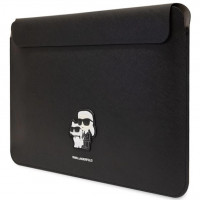Чохол Karl Lagerfeld Saffiano Karl &amp; Choupette (Sleeve) для MacBook 14&quot; Black (KLCS14SAKCPMK)