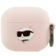  Чехол Karl Lagerfeld Silicone Choupette Head 3D для AirPods Pro 2 Pink (KLAP2RUNCHP)