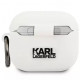  Чехол Karl Lagerfeld Silicone Choupette для AirPods 3 White (KLACA3SILCHWH)