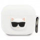  Чехол Karl Lagerfeld Silicone Choupette для AirPods 3 White (KLACA3SILCHWH)