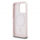  Чехол Karl Lagerfeld Silicone Karl  Choupette Head для iPhone 15 Pro Pink with MagSafe (KLHMP15LSKCHPPLP)