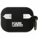  Чехол Karl Lagerfeld Silicone Karl Head 3D для AirPods Pro 2 Black (KLAP2RUNIKK)