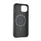  Чехол Luxo Free Air CarBon with MagSafe iPhone 12/12 Pro Black