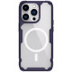  Чехол Nillkin Nature Pro Magnetic для iPhone 14 Pro Dark Purple Transparent