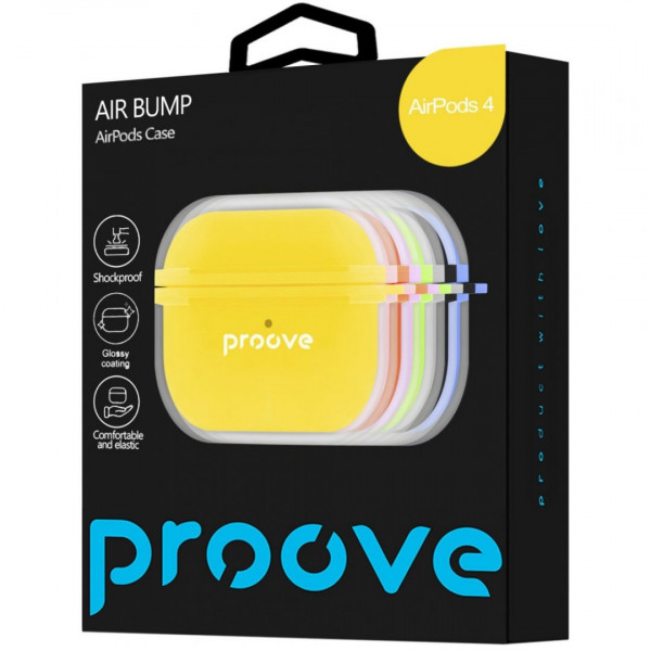  Чохол Proove Air Bump Case для AirPods 4/5 Orange (PCABAR040010)
