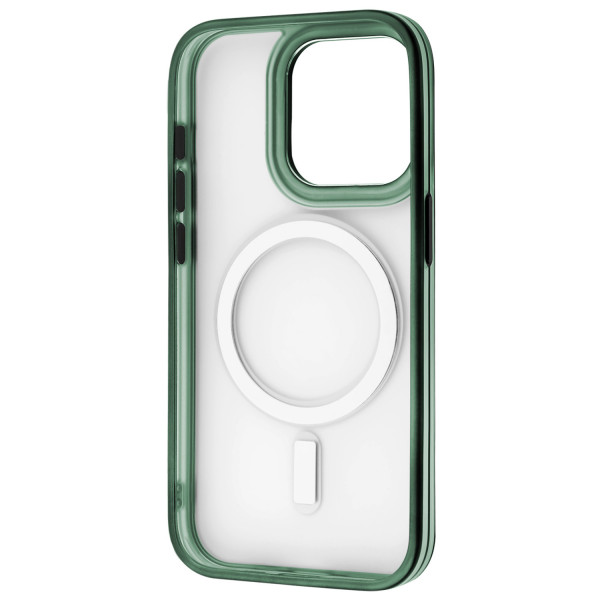  Чохол Proove Blur Case with Magnetic Ring для iPhone 15 Pro Green (PCBCIP15P006)