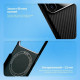 Чохол Proove Carbon Slim with Magnetic Ring для iPhone 15 Black (PCCSIP150060)