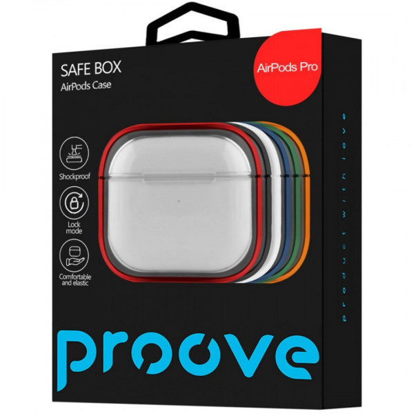  Чохол Proove Safe Box Case для AirPods Pro White (PCSBARP00014)