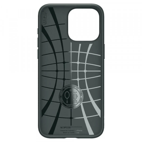  Чехол Spigen Liquid Air для iPhone 15 Pro Max Abyss Green (ACS06564)