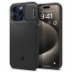  Чехол Spigen Optik Armor для iPhone 15 Pro Max with MagSafe Black (ACS06599)