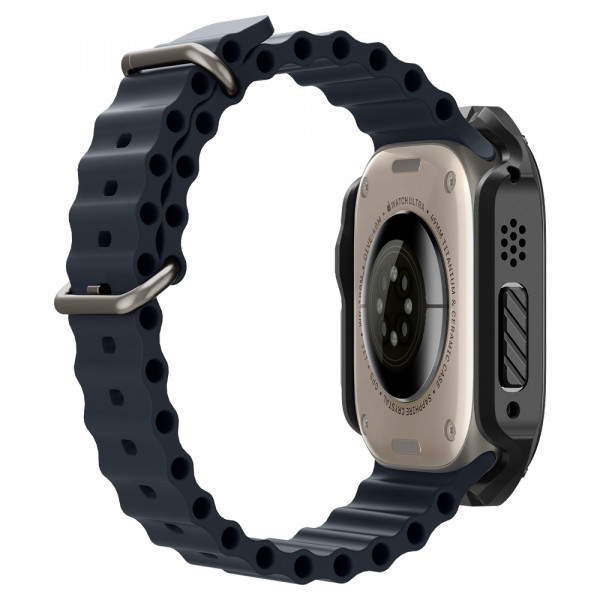  Чохол Spigen Tough Armor для Apple Watch Ultra 49mm Black (ACS05457)