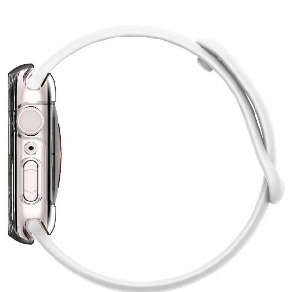  Чехол Spigen Ultra Hybrid для Apple Watch 45mm Crystal Clear (ACS04611)