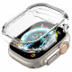  Чехол Spigen Ultra Hybrid для Apple Watch Ultra 49mm Crystal Cleare (ACS05459)