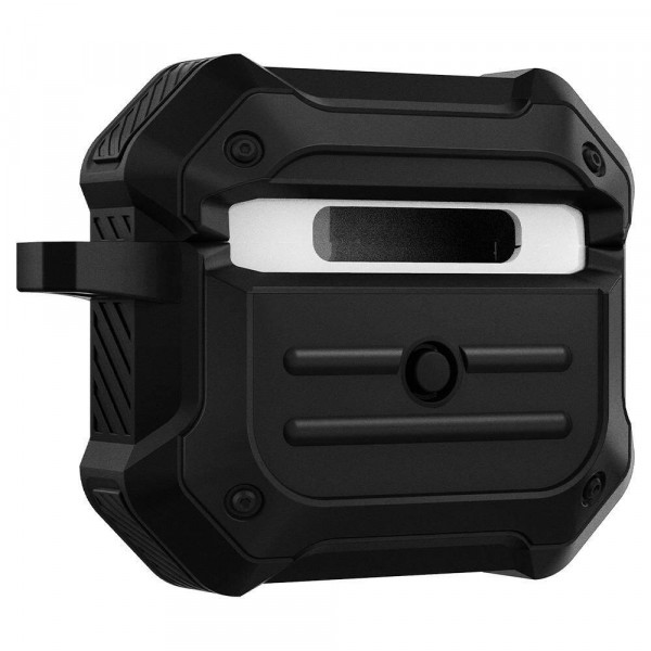  Чехол Spigen для AirPods 3 Tough Armor Black (ASD01987)