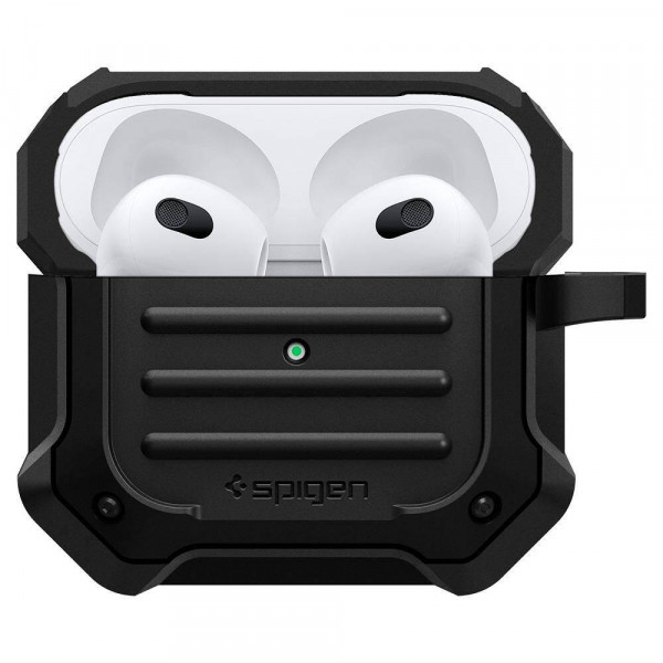  Чехол Spigen для AirPods 3 Tough Armor Black (ASD01987)